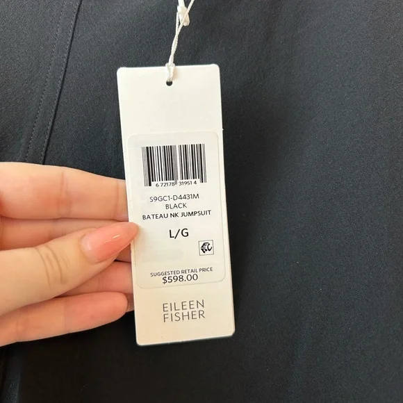 NWT Eileen Fisher jumpsuit - Picture 5 of 6